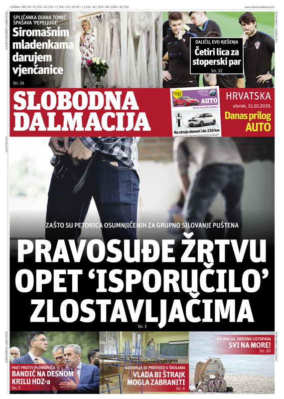 Slobodna Dalmacija - Čitajte U 'Slobodnoj Dalmaciji'